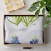 ブルーボンネットテキサス州州フラワーズルピネウォーター色 薄葉紙 (ギフト)