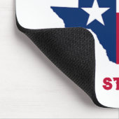 ブルーボンネットテキサス州州フラワーズルピネローンスター マウスパッド (コーナー)