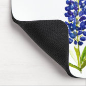 ブルーボンネットテキサス州州フラワーズルピネローンスター マウスパッド (コーナー)