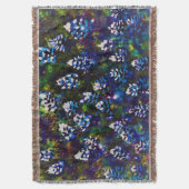 ブルーボンネットデザイン-ブランケット スローブランケット (正面縦)