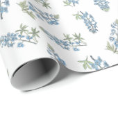 ブルーボンネットパターン ラッピングペーパー (ロールコーナー)