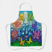 ブルーボンネットピクシーズレインボーパーティーエプロン エプロン (正面)