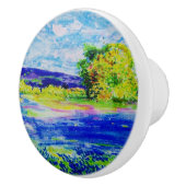 ブルーボンネットフィールド セラミックノブ (右)