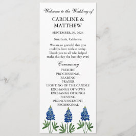 ブルーボンネットブルーエレガントフローラ結婚ズ プログラム