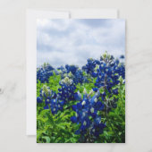 ブルーボンネットブルーフラワーズテキサス州テシャンフローラ シーズンカード (正面)