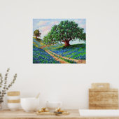 「ブルーボンネットロード」プリント ポスター (キッチン)