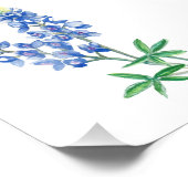 ブルーボンネット1 フォトプリント            (角)