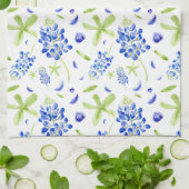 ブルーボンネット キッチンタオル (折り畳み)