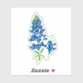 ブルーボンネット シール (シート)