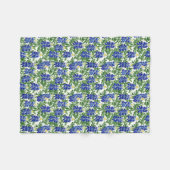 ブルーボンネット フリースブランケット (正面(横))