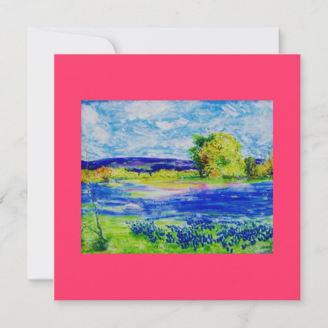 ブルーボンワ野生の花 (正面)