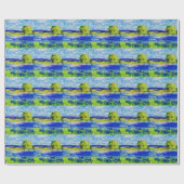 ブルーボン畑 ラッピングペーパー (フラット)