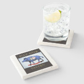 ブルーボーアルタバーンマーブルコースター ストーンコースター (横)