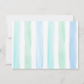 ブルーボーイアイスクリームスプリンクル誕生日 サンキューカード (裏面)