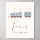 ブルーボーイズトレイン誕生日はテーブル記号を優先 ポスター (正面)