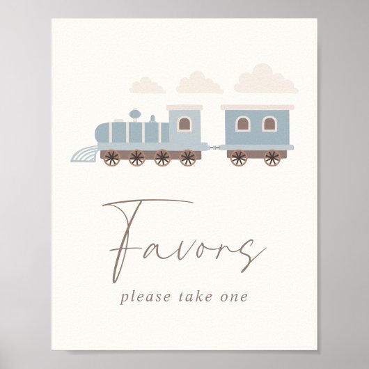 ブルーボーイズトレイン誕生日はテーブル記号を優先 ポスター (正面)