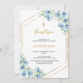 ブルーボーイズバプテスマ 招待状