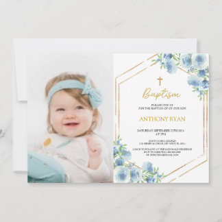 ブルーボーイズバプテスマ 招待状