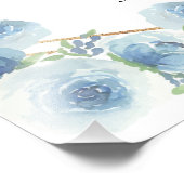 ブルーボーイズバプテスムウェルカムサイン フォトプリント (角)