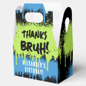 ブルーボーイズバースデーパーティーNeon Graffitiグリーンブルー フェイバーボックス (オープン)