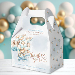 ブルーボーイテディベアバルーン フェイバーボックス