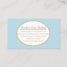 ブルーボーイバードベビーシャワー書要旨挿入