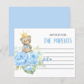 ブルーボーイベアアドバイスfor the Parents (正面/裏面)