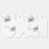 ブルーボーイベビーシャワー フェイバーボックス (見開き)