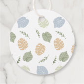 ブルーボーイボホ恐竜誕生日 フェイバータグ (裏面)