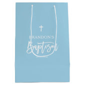 ブルーボーイモダンバプテスマ ミディアムペーパーバッグ (裏面)