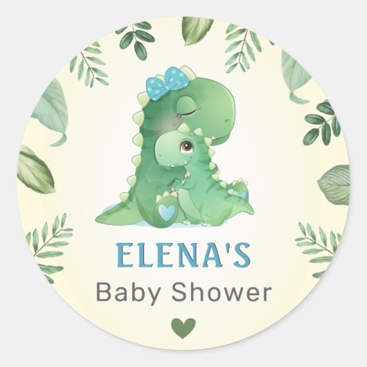 ブルーボーイワイルドバードーノベイビーシャワー散水 ラウンドシール (正面)