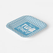 ブルーボーイ不気味2ハロウィーン2回目の誕生日 ペーパープレート (傾斜あり)