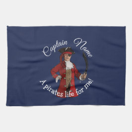 ブルーボーイ航海のパーティー海賊 キッチンタオル