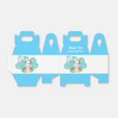 ブルーボーイ赤ちゃんシャワーペンギン動物愛護箱 フェイバーボックス (折り畳みなし)