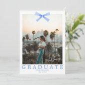 ブルーボーコケッタ写真卒業発表 招待状 (スタンド正面)