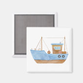 ブルーボート磁石 マグネット (正面/裏面)