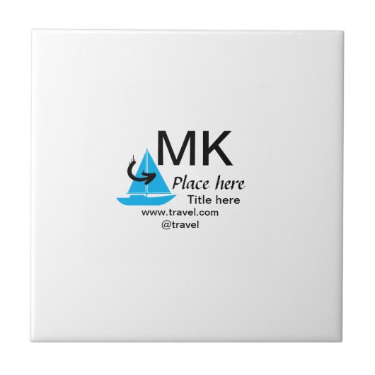 ブルーボート黒矢印トラベルエージェントブログWebサイトt タイル (正面)