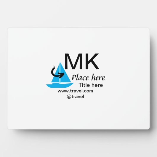 ブルーボート黒矢印トラベルエージェントブログWebサイトt フォトプラーク (正面)