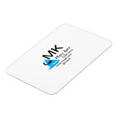 ブルーボート黒矢印トラベルエージェントブログWebサイトt マグネット (左側)