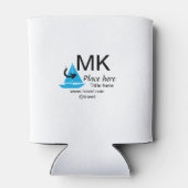 ブルーボート黒矢印トラベルエージェントブログWebサイトt 缶クーラー (裏面)