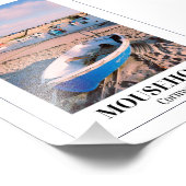 ブルーボート、ムーズホールハーバー、コーンウォール フォトプリント            (角)