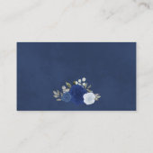 ブルーボーバラブライダルシャワーレジストリQRコード エンクロージャーカード (裏面)