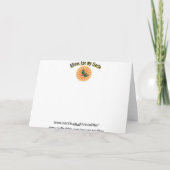 ブルーボーブルクリスマスカード シーズンカード (裏面)