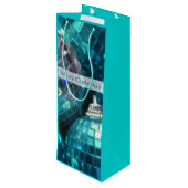 ブルーボーブルズメリークリスマス抱き枕ワイン ワインギフトバッグ (裏面アングル)