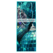 ブルーボーブルズメリークリスマス抱き枕ワイン ワインギフトバッグ (裏面)