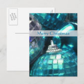 ブルーボーブルズメリークリスマス葉書ポートレート シーズンポストカード (正面/裏面)