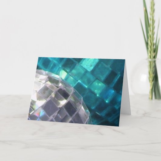 ブルーボーブルズ詳細グリーティングカード シーズンカード (正面)