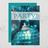 ブルーボーブルパーティー! 招待状 (正面/裏面)