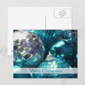 ブルーボーブル「メリークリスマス」ポストカード シーズンポストカード (正面/裏面)