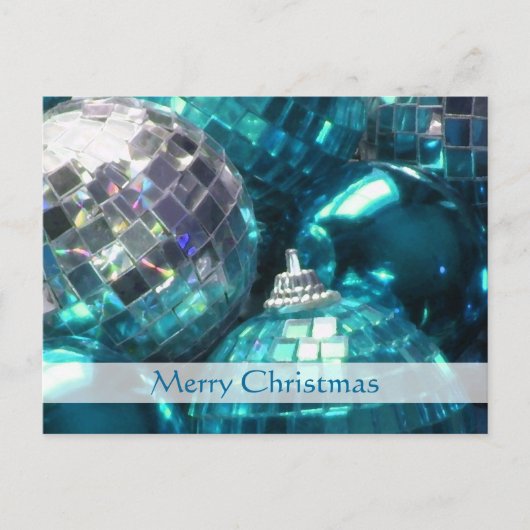 ブルーボーブル「メリークリスマス」ポストカード シーズンポストカード (正面)